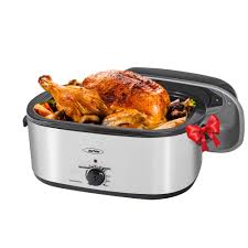 mua roaster oven with self basting lid