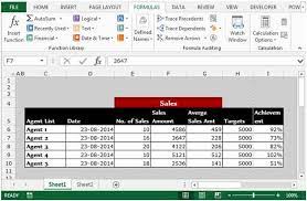 Displaying Formula Syntax In Excel 2007