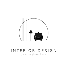 interior design logo free vectors
