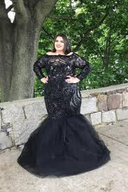 Black wedding dresses bridal gowns long sleeves lace applique v neck plus size. Plus Size Formal Dresses Plus Size Wedding Gowns Xdressy