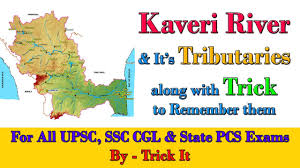 There are 44 rivers in kerala. Kaveri River And It S Tributaries Along With Trick To Remember Youtube
