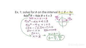Solving Basic Trigonometric Equations