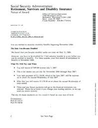 Social Security Disability Appeal Letter Sample Search And Download