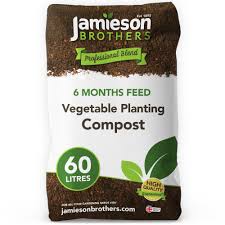 vegetable planting compost 60l bag