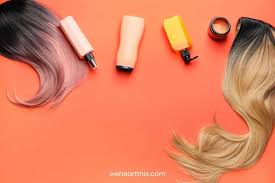Dye Synthetic Hair Extensions Or Wigs