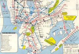 nyc subway maps have a long history of
