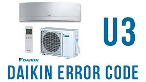 daikin error code u3 heat pump