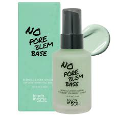 pore minimizing green toned makeup base