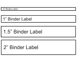 Binder Label Template Wordscrawl Com Binder Labels