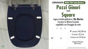 Wc Seat Made For Wc Square Pozzi Ginori