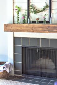 Build A Fireplace Mantel Easy Diy