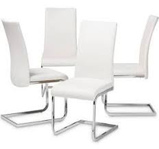 white dining chairs, dining chair set