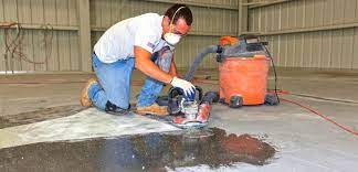 how to sand concrete proest