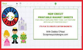 new cricut printable magnet sheets