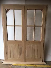 Solid Oak French Doors And Frames