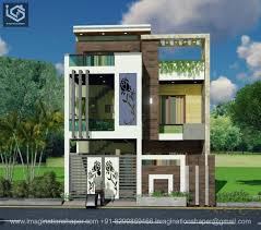 house front design indian style
