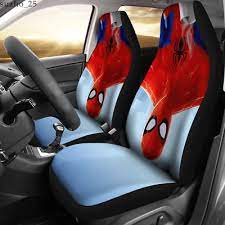 Spider Man Marvel Car Seat Covers 2pcs