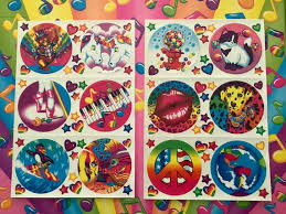 Lisa Frank Vintage 80s Sticker Sheets 6