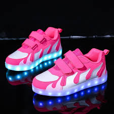 Cotton Candy Little Girls Led Light Up Shoes Debbie S Kids Boutique