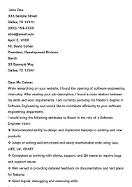 Software Developer Cover Letter Examples Writing Tips