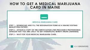 Must be certified by a qualifying doctor; Maine Marijuana Laws 2021 All About Recreational Medical Weed In The State Askgrowers