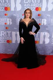 red carpet appearance at 2022 brit awards