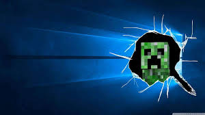 minecraft creeper hd wallpaper