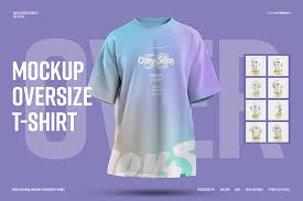 oversize t shirt mockup free design