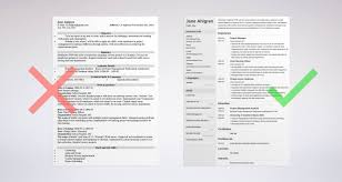 Resume Format Samples And Templates For All Types Of Resumes 10