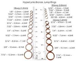Image Result For Jump Ring Size Chart Jump Ring Jewelry