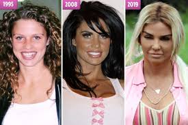 Never underestimate the pricey. she's had to use it a lot in the last few months. Katie Price S Life Story 25 Years Of Plastic Surgery Demotix