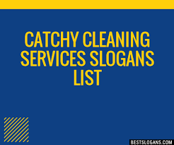 Catchy Cleaning Services Names Cleaning Services