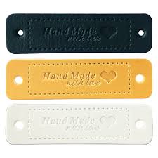 Ltd in china @aliyun.com mail. 48pcs Opalus Hand Made With Love Clothing Labels With Heart Logo Hand Work Gift Bag Luggage Tags Leather Tags Sewing Tag Label Lifestyle Group