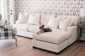 Townsend White Sectional Couch