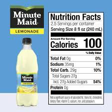 real fruit lemonade 20 fl oz bottle