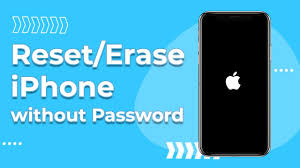 reset iphone without apple id pword