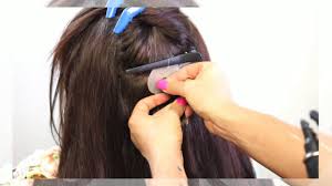 Haircuts for less in sydneyview all. Keratin Bond Hair Extensions Application Before After Youtube