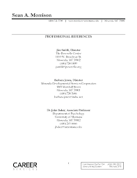 How Do You Write References On A Resume Resumes With References