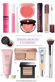 a fresh spring makeup look the beauty