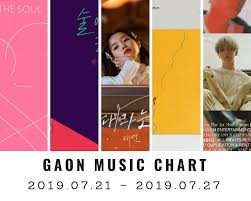 Music Chart Gaon Music Chart 30th Week 2019 2019 07 21