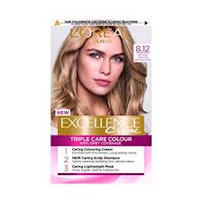 Loreal Excellence 8 12 Natural Frosted Beige Blonde Permanent Hair Dye