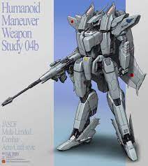 人型機動兵器デザイン習作4 Humanoid Maneuver Weapon Study4 English translation:  LightHouse-メカニックス