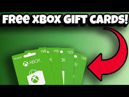 how i get my xbox gift cards for free