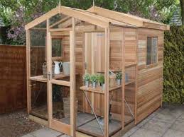 Half Shed And Half Greenhouse Combo