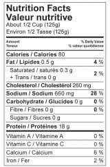 Nutrition Facts Maker Orchard Park