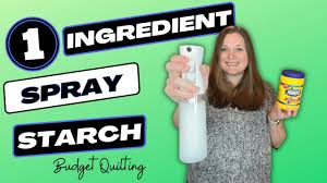 easy homemade spray starch budget