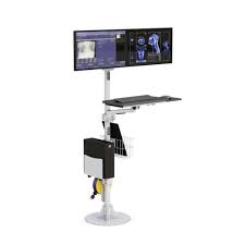 dual monitor computer stand