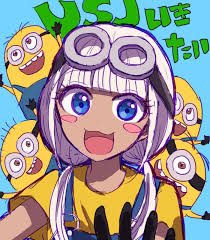 Angie And Minions Ndrv3 X Despicable Me Anime Character