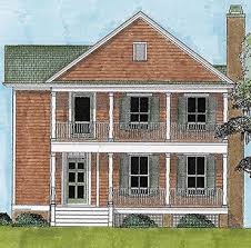 Old Point Coastal House Plans From