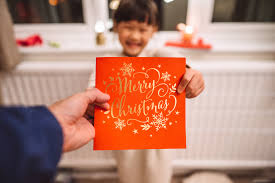 recycle and display old christmas cards